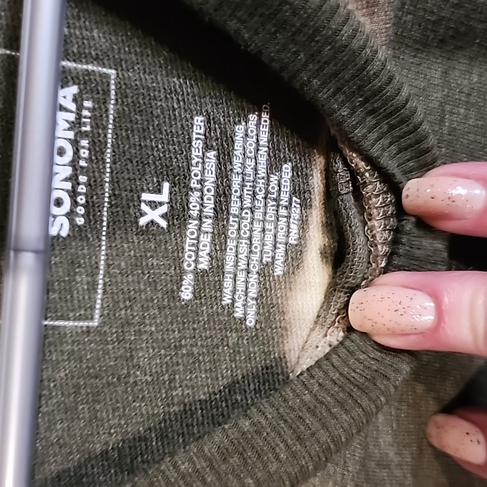 Sonoma Tight Waist Super Soft Dress NWT Size Xlarge - Picture 8 of 10